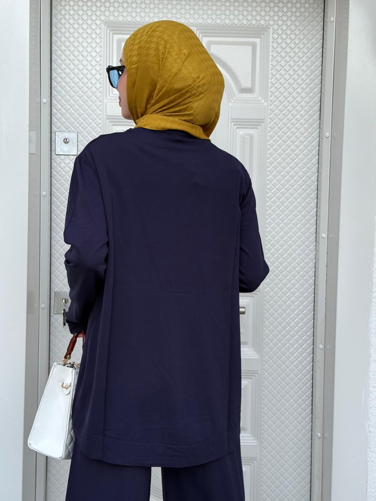 Viskon Sweatshirt Lacivert