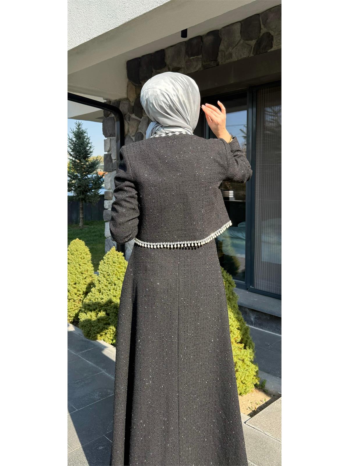 Tuvid Kumaş Takım Elbise Siyah
